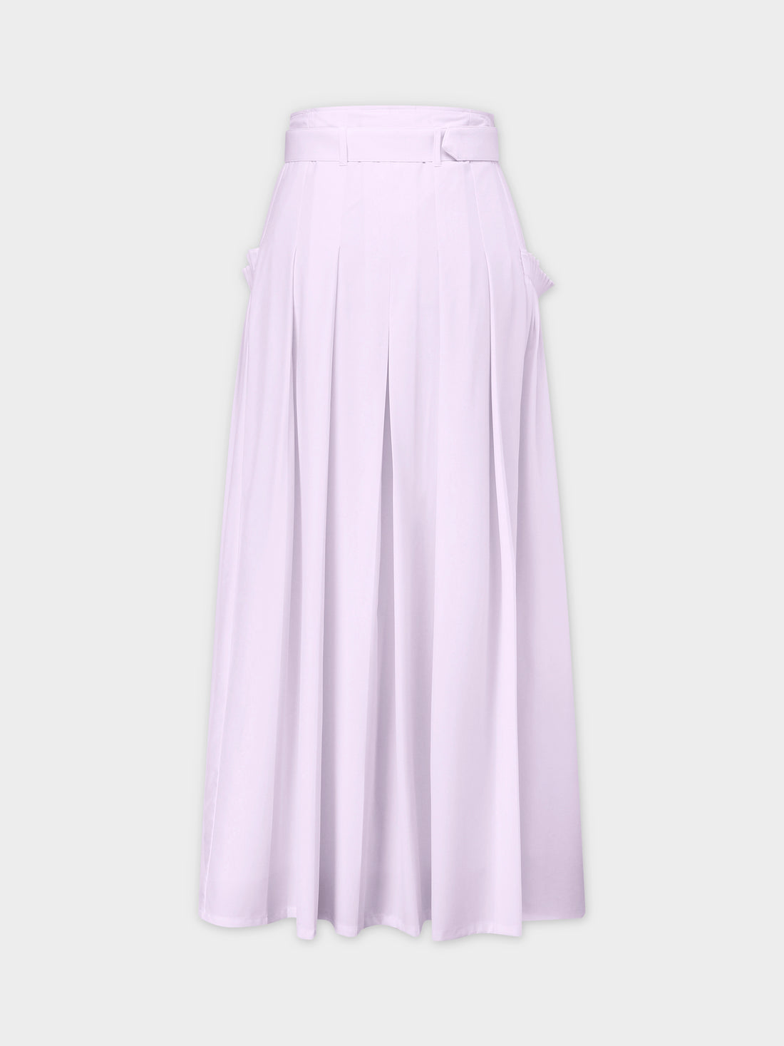 Pintuck Pocket Skirt-Lavender