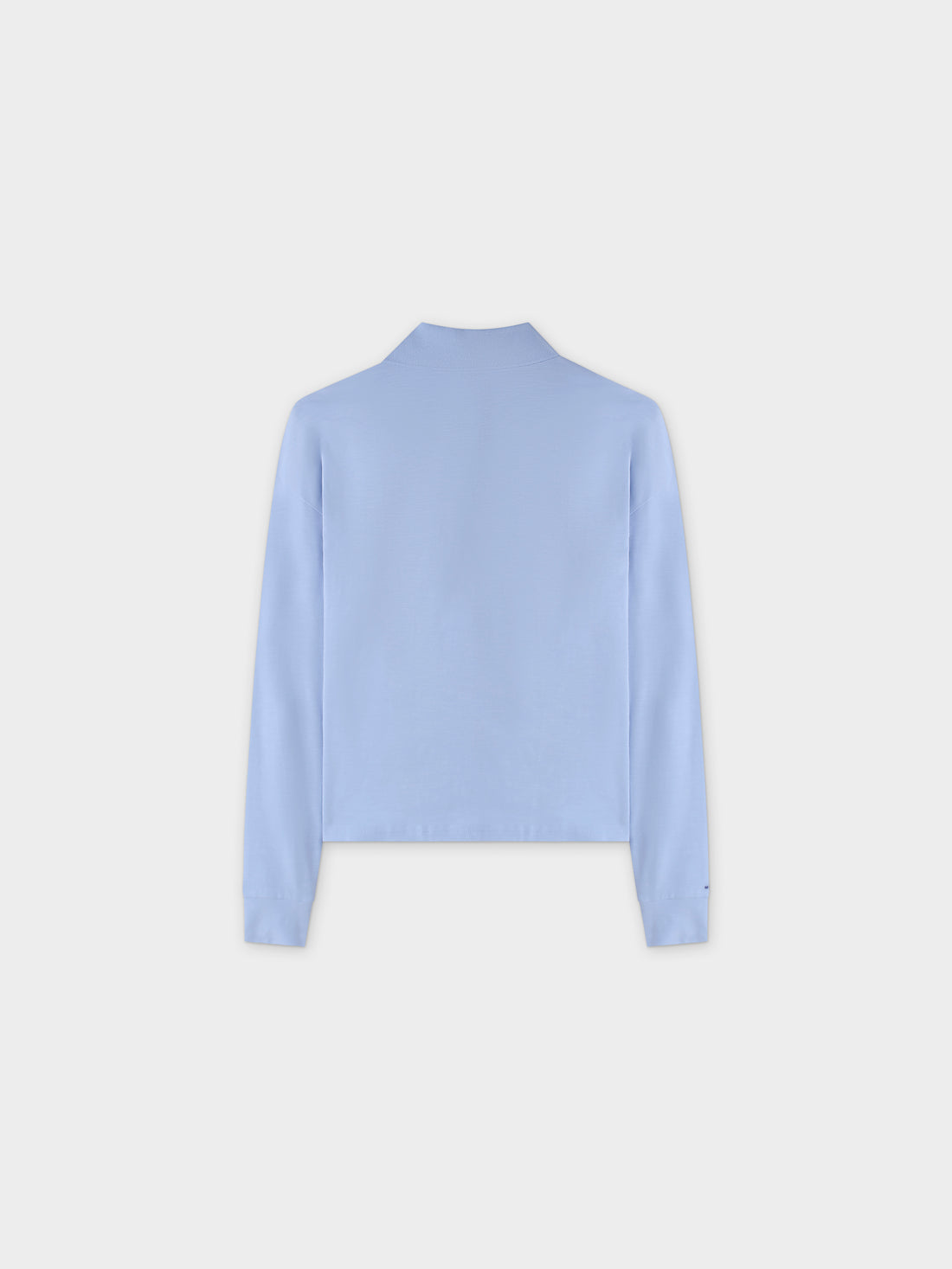 COLLAR TEE-LIGHT BLUE