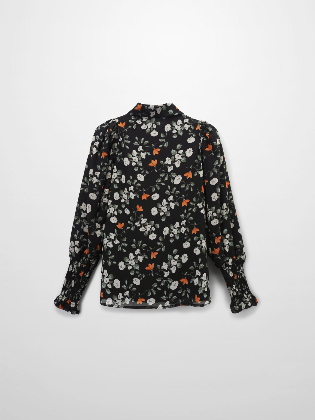 Smocked Blouse-Poppy Floral