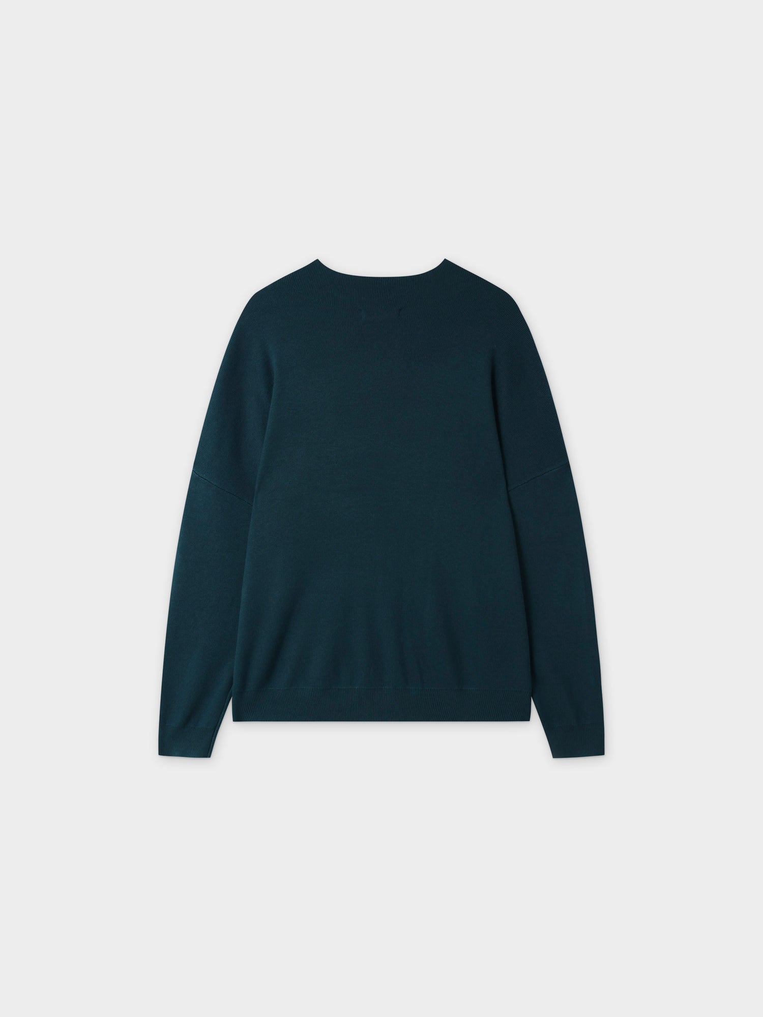 Oversized Soft Knit Sweater-Teal