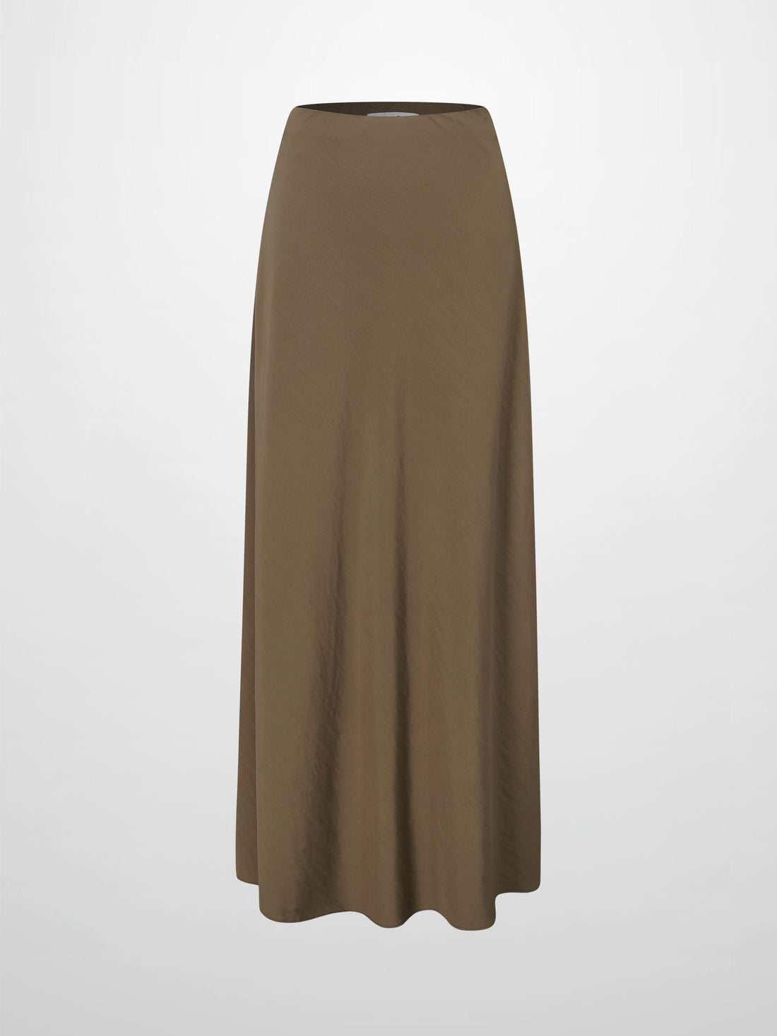 Crinkle  Skirt 37"-Brown