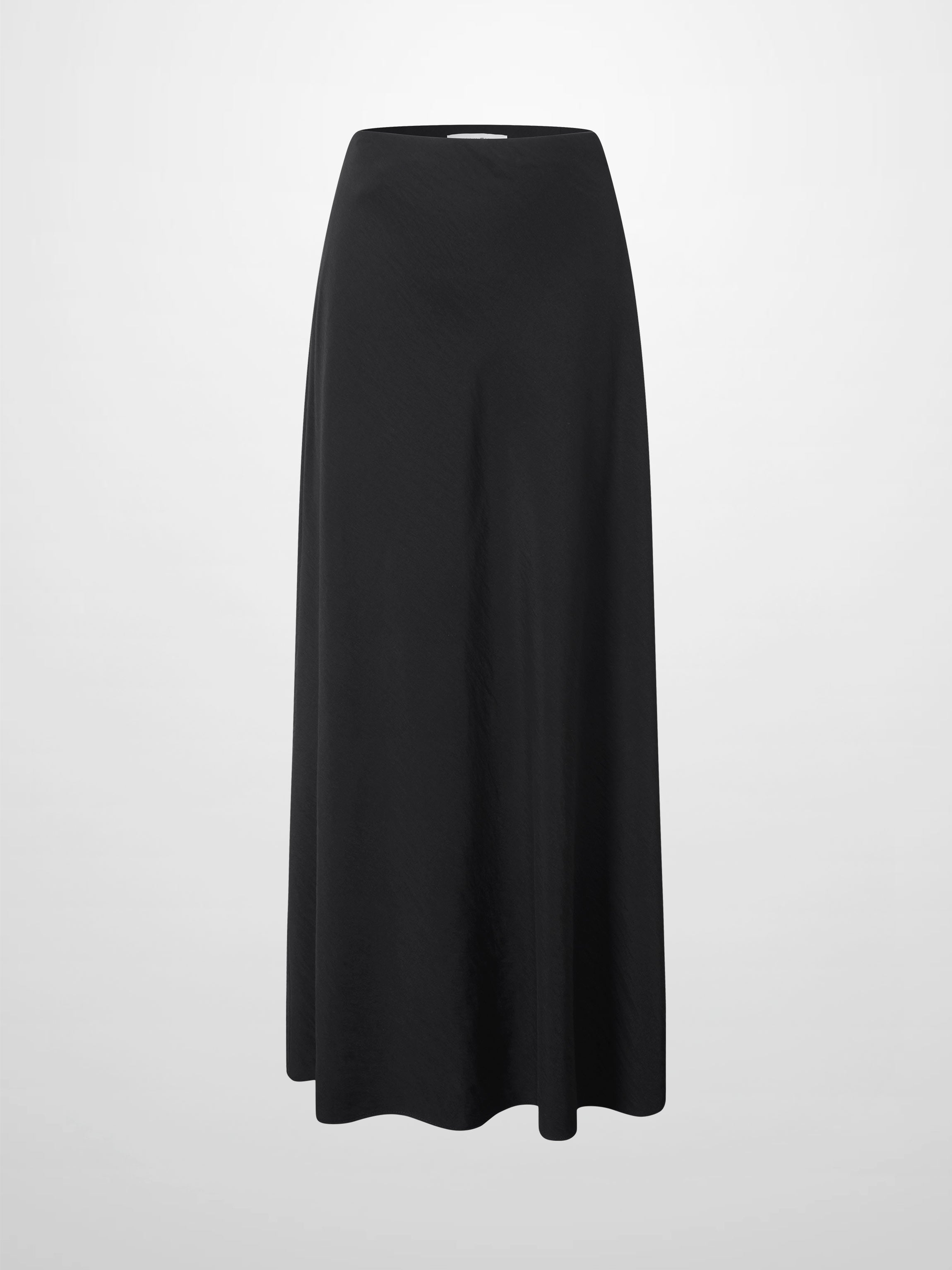 Crinkle Skirt 37"-Black
