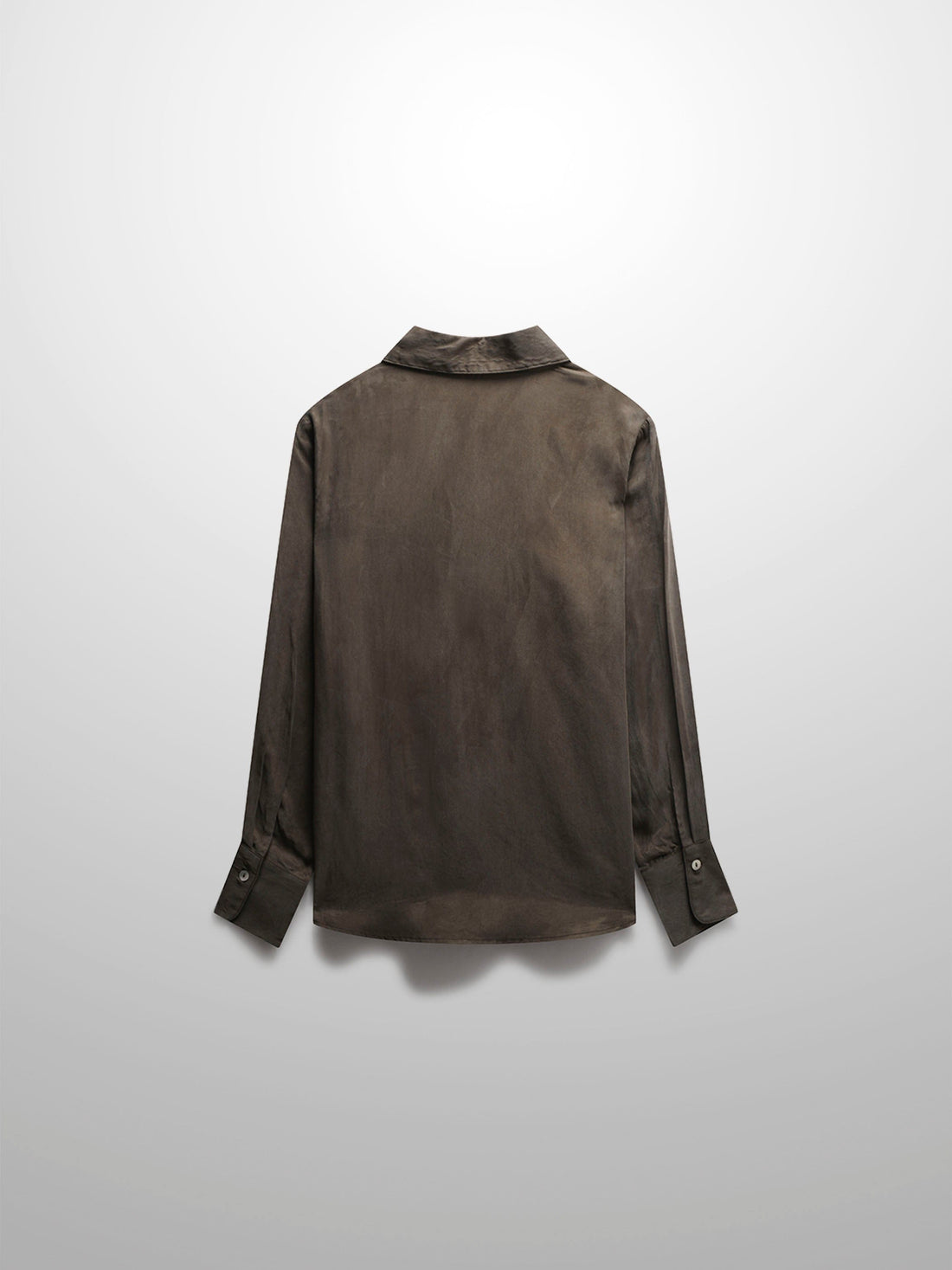 Cupro Blouse-Olive