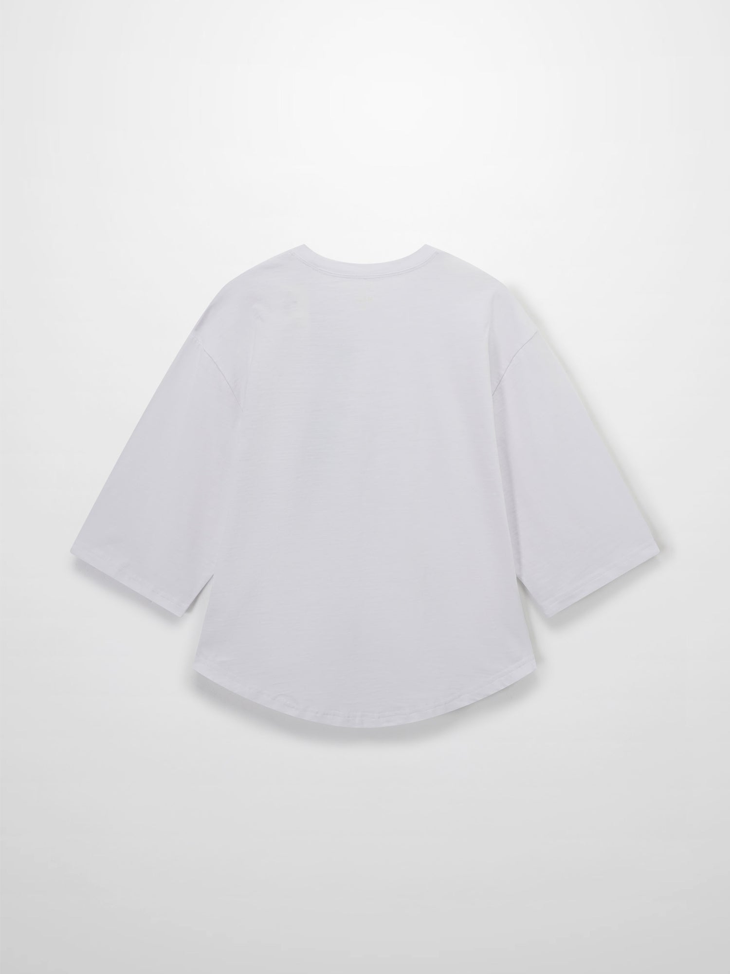 Floral Motif Oversized Tee-Multi