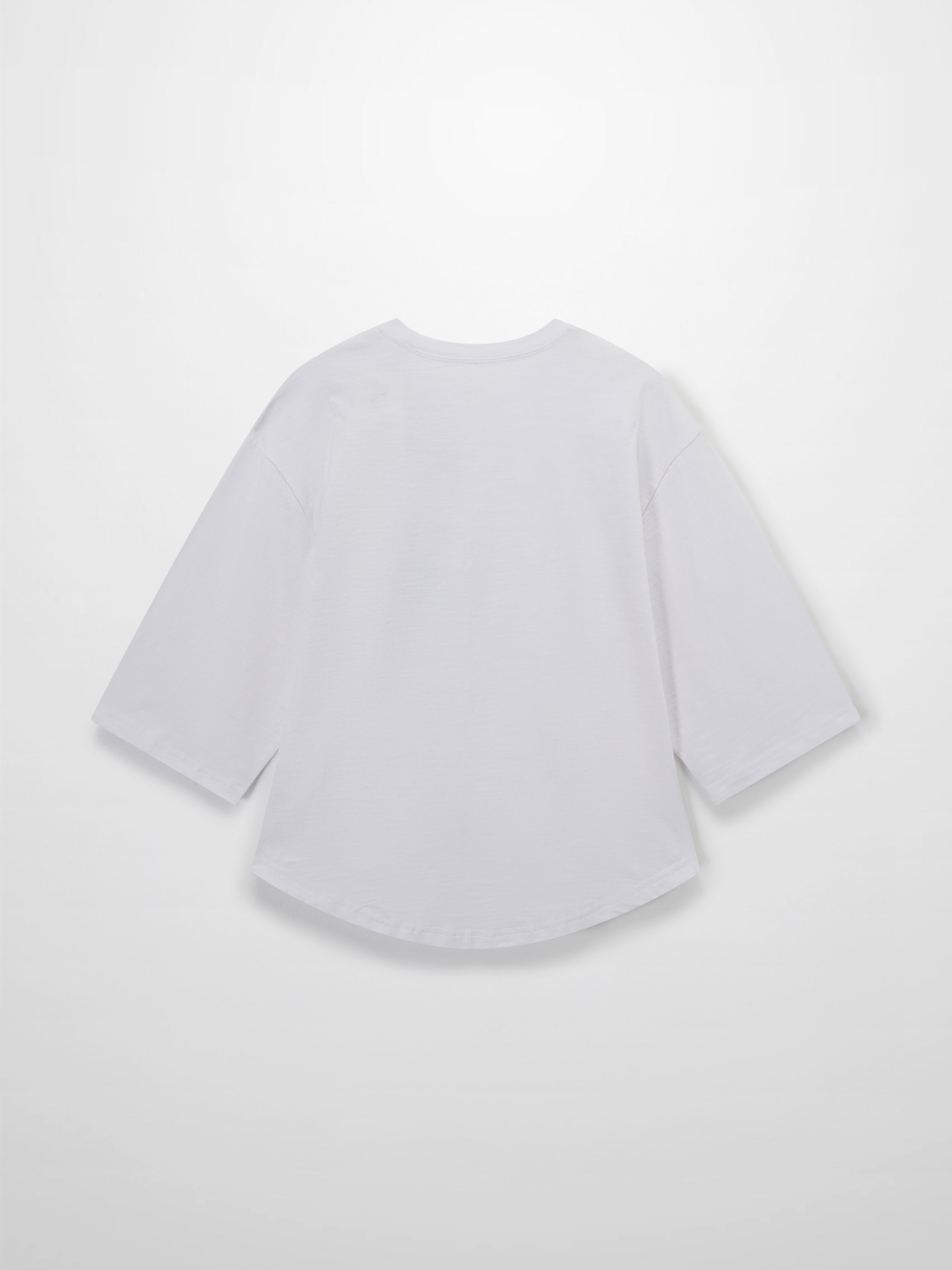 Floral Motif Oversized Tee-Multi