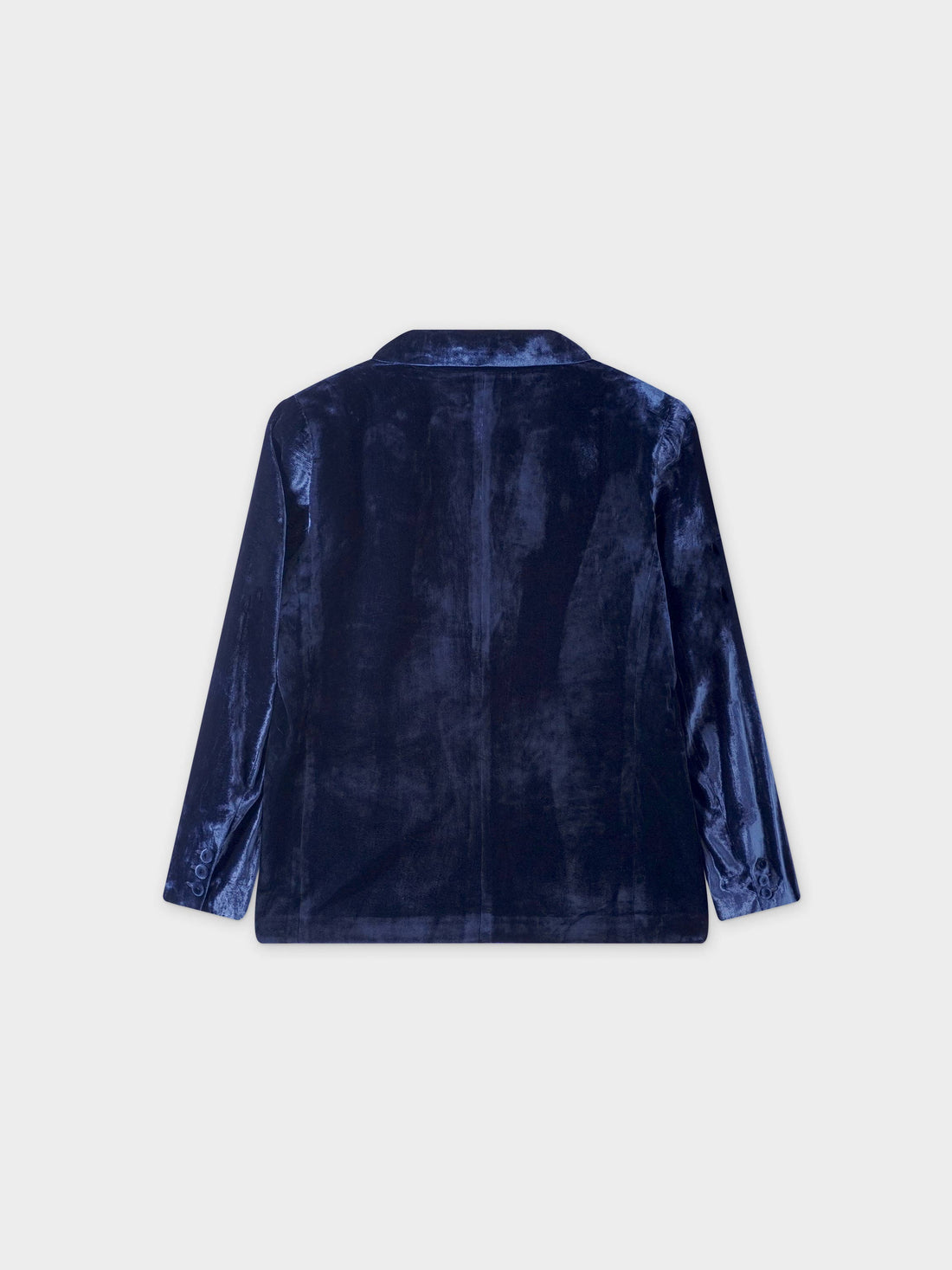 Velvet Blazer-Navy