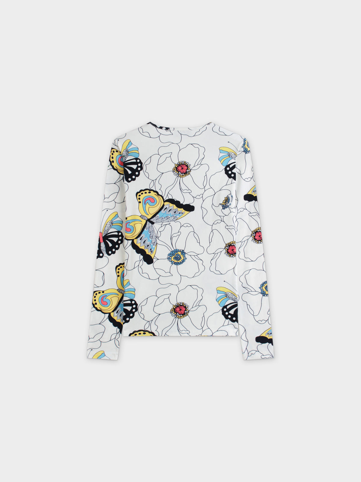 PRINTED CREW-BUTTERFLY