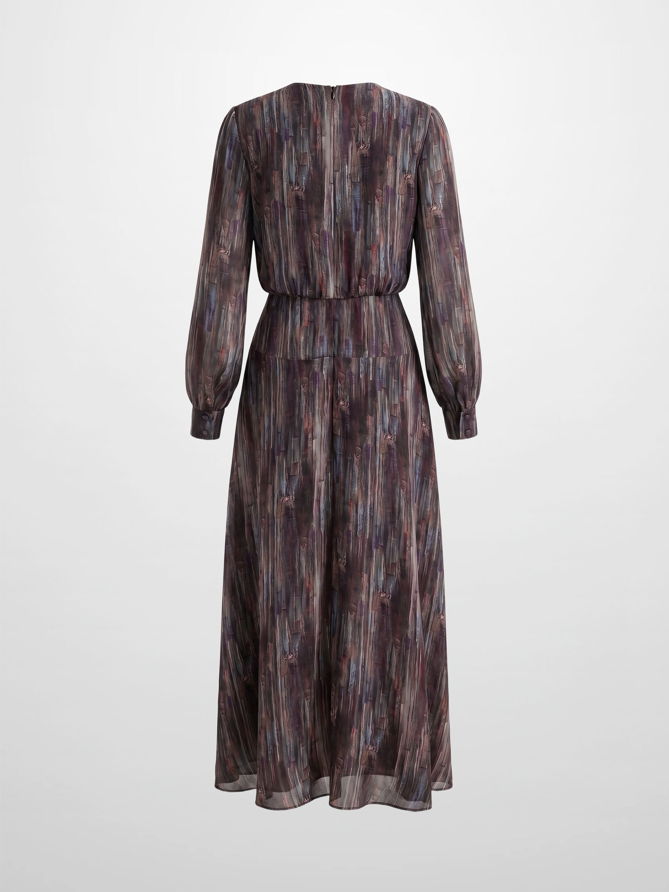 Waist Yoke Dress - Brushed Color