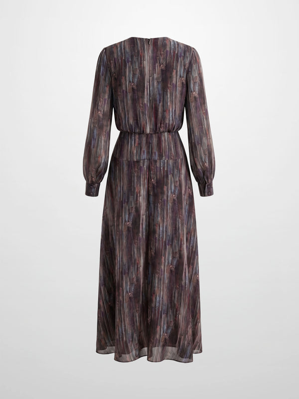 Waist Yoke Dress - Brushed Color