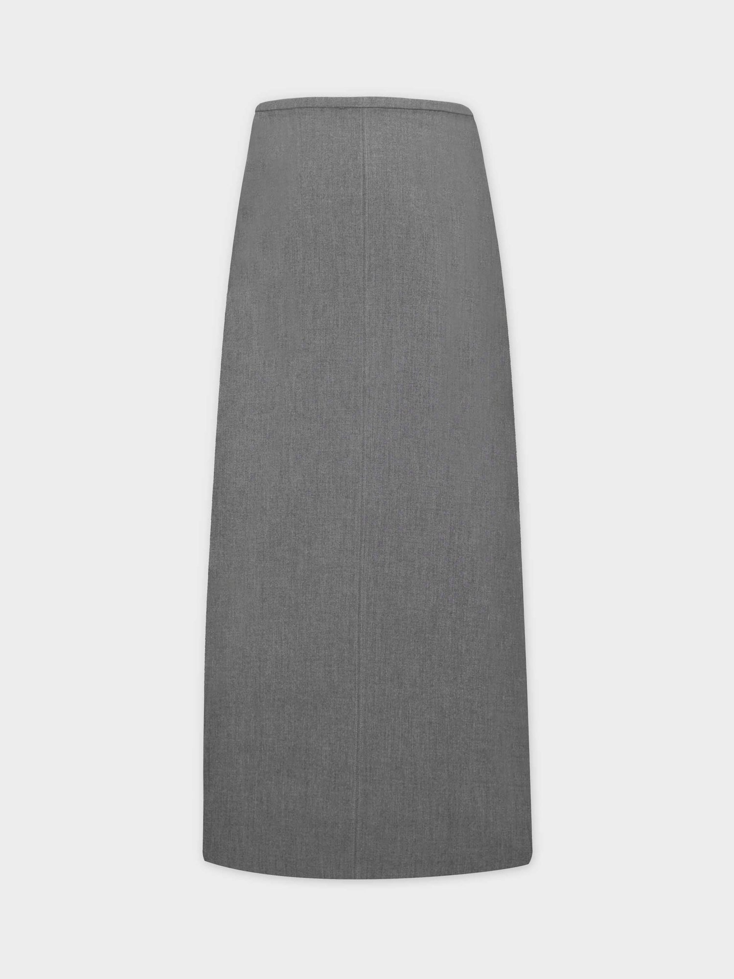 The Basic Flare Skirt 37&quot;-Grey