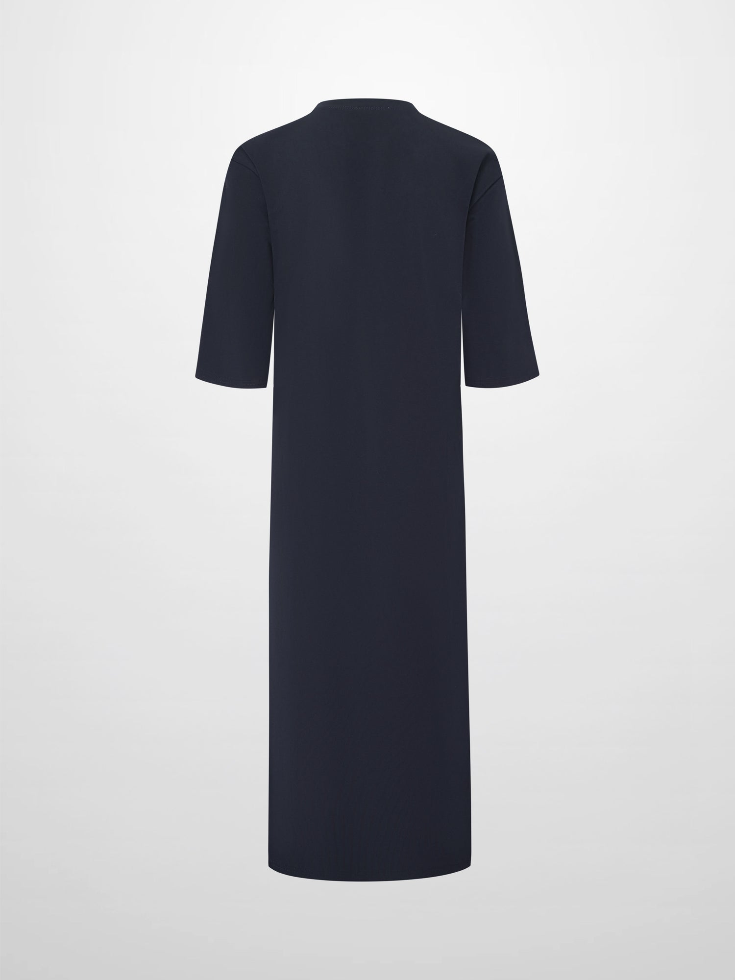 Maxi T-Shirt Dress-Navy/White Tower