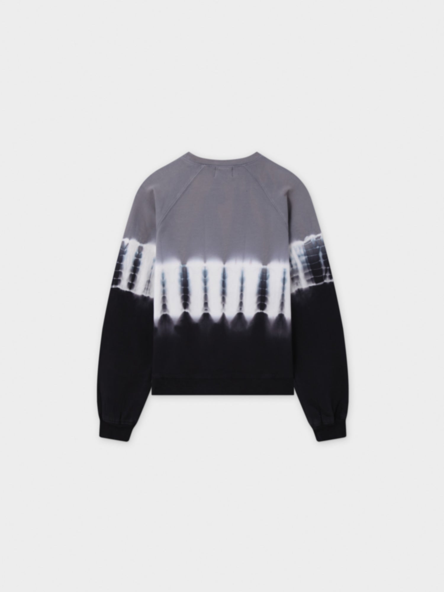 Oversized Tie Dye Sweatershirt-Grey