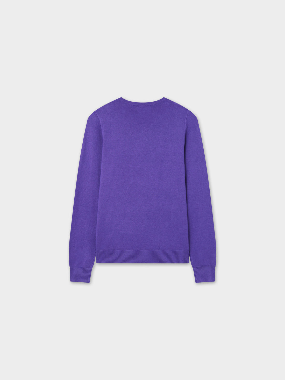 Basic Crew Sweater LS-Purple