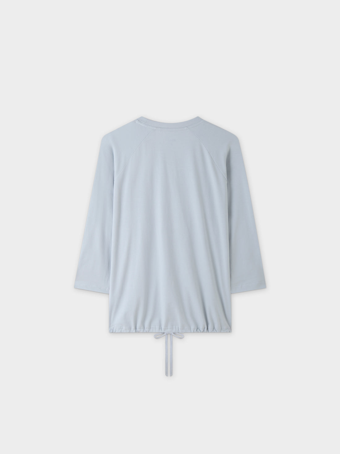 DRAWSTRING TEE-LIGHT BLUE