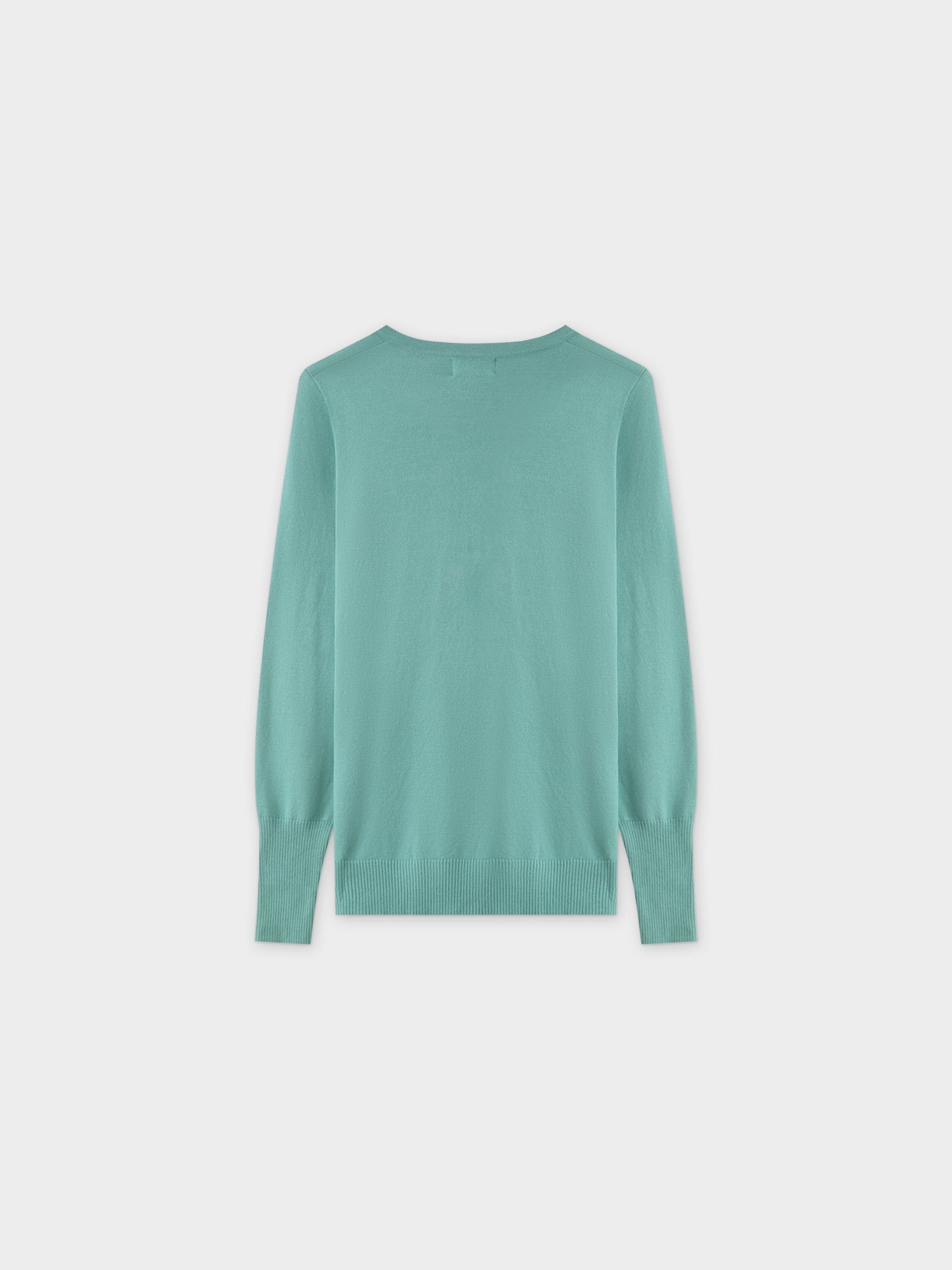 Basic Crew Sweater LS-Seafoam