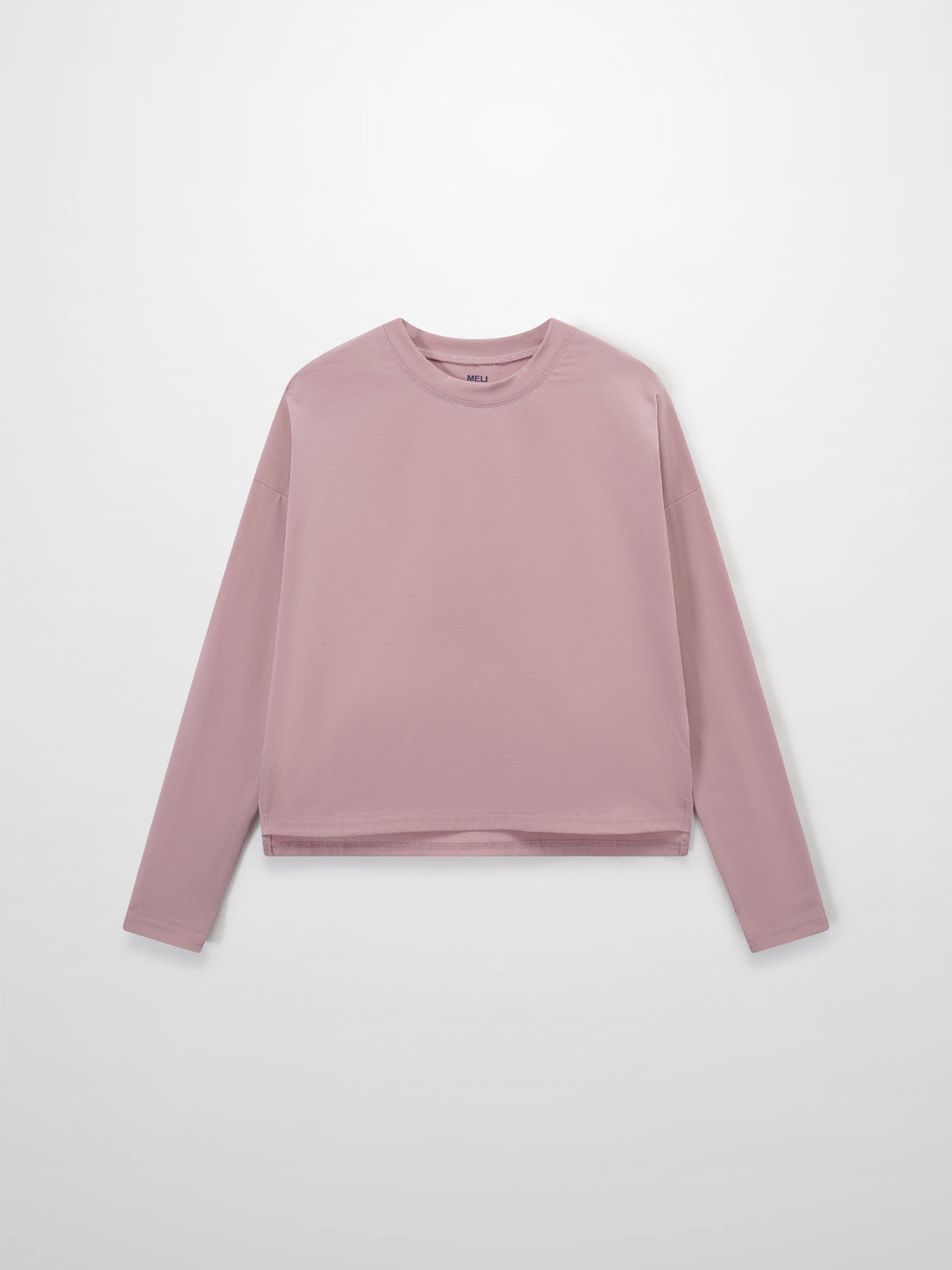 Cropped Boxy Tee-Mauve