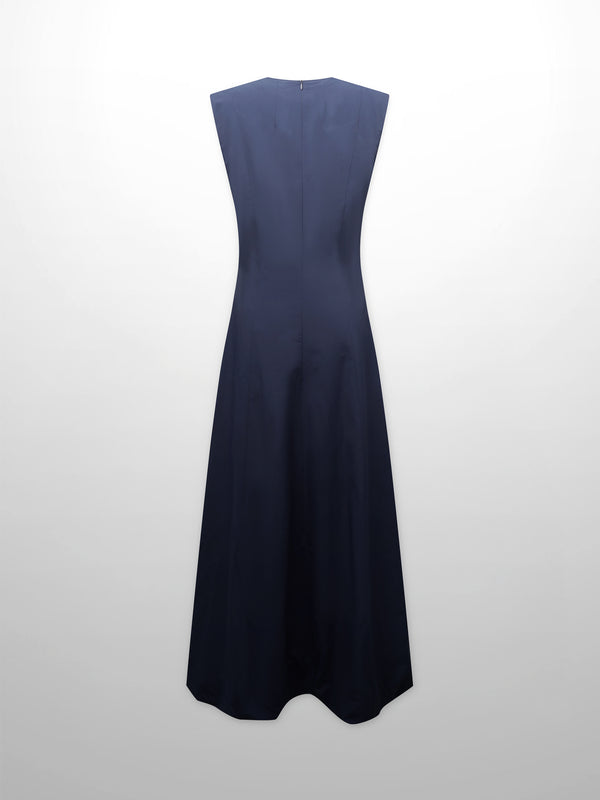 Taffeta Bubble Jumper-Navy