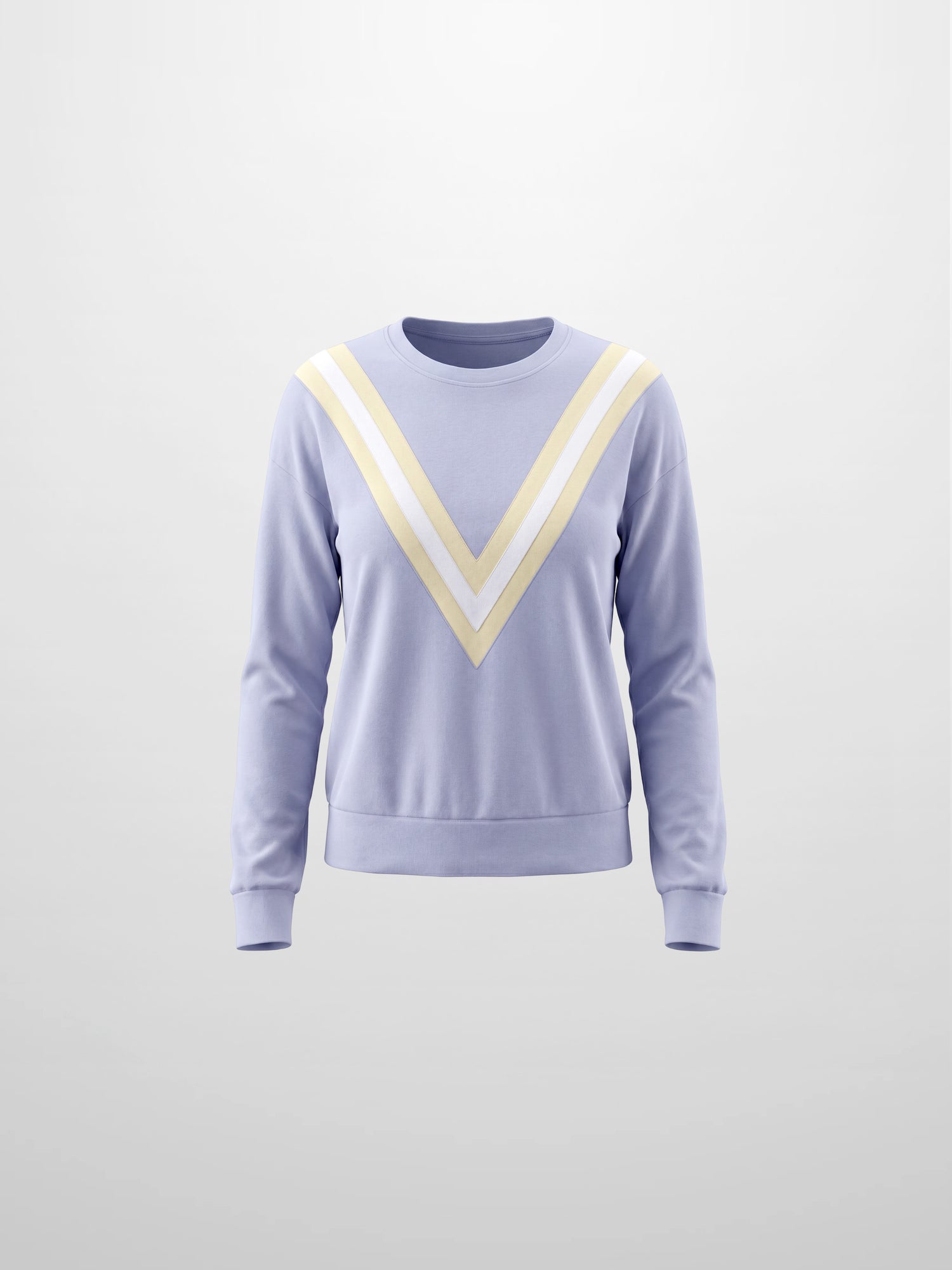 Varsity Bomber-Light Blue/Yellow