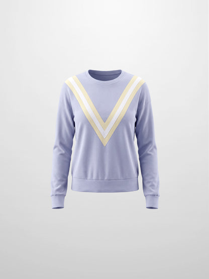 Varsity Bomber-Light Blue/Yellow