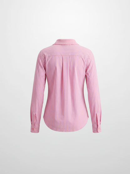 Shirt Back Polo T-Shirt-Pink