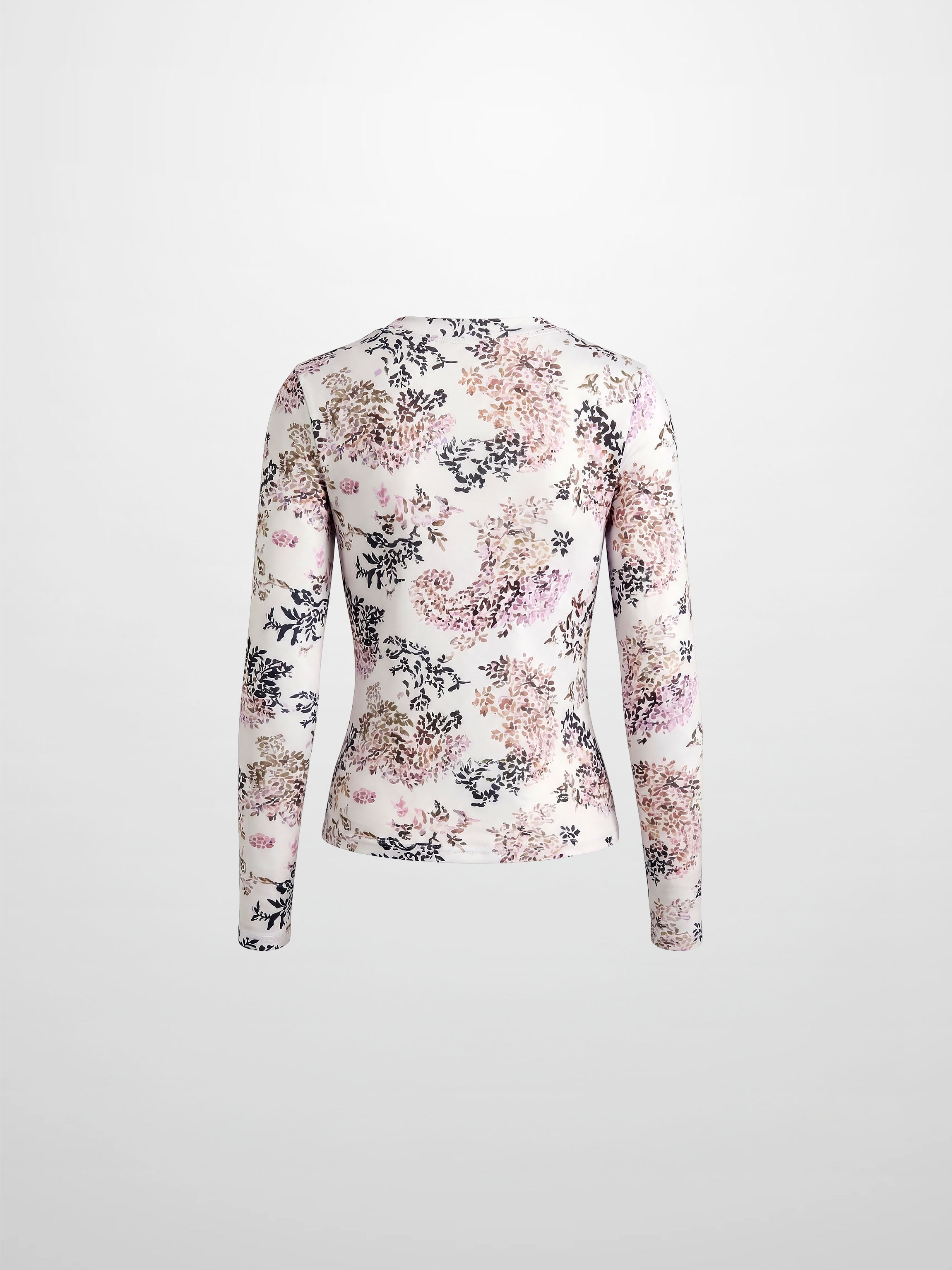 Basic Printed T-shirt-Floral Bunch