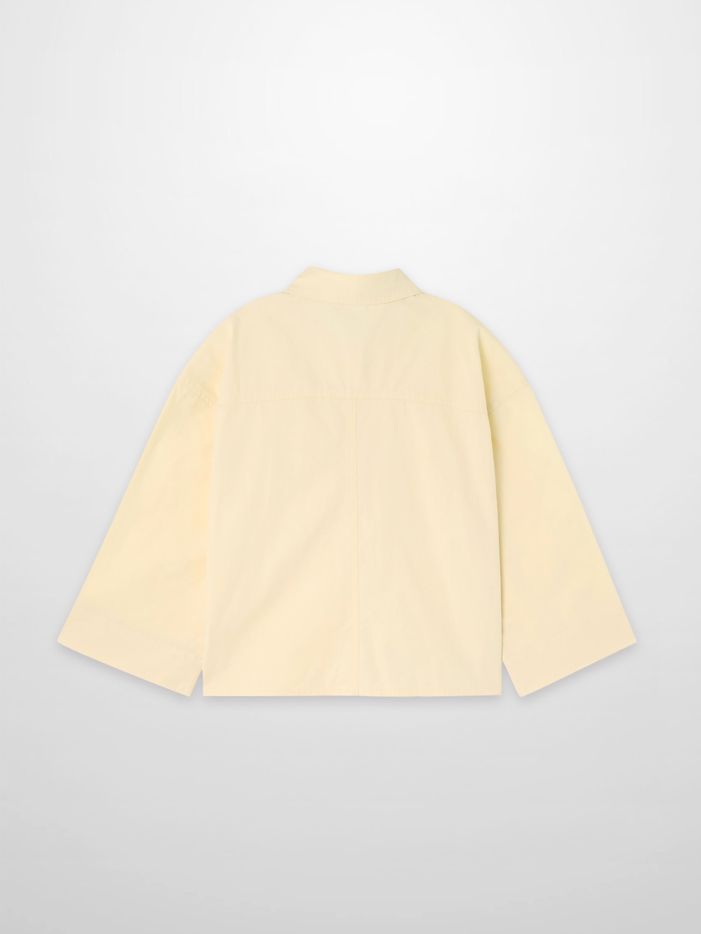 Cotton Crop Blouse-Yellow