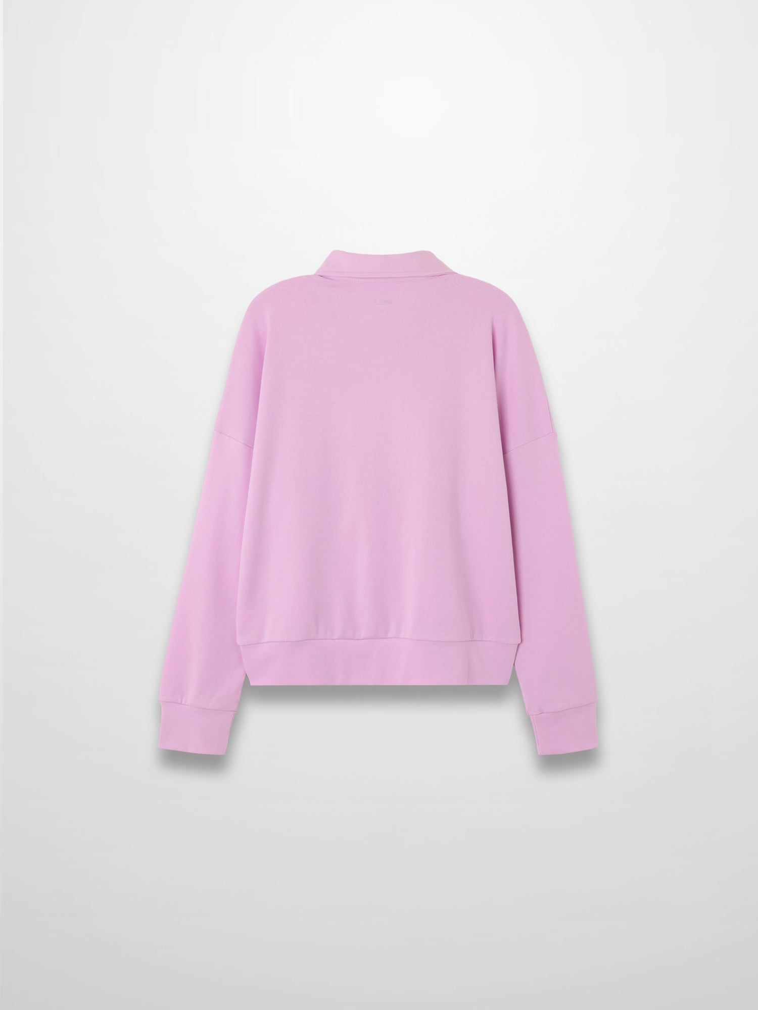 Collared Bomber Tee-Lilac