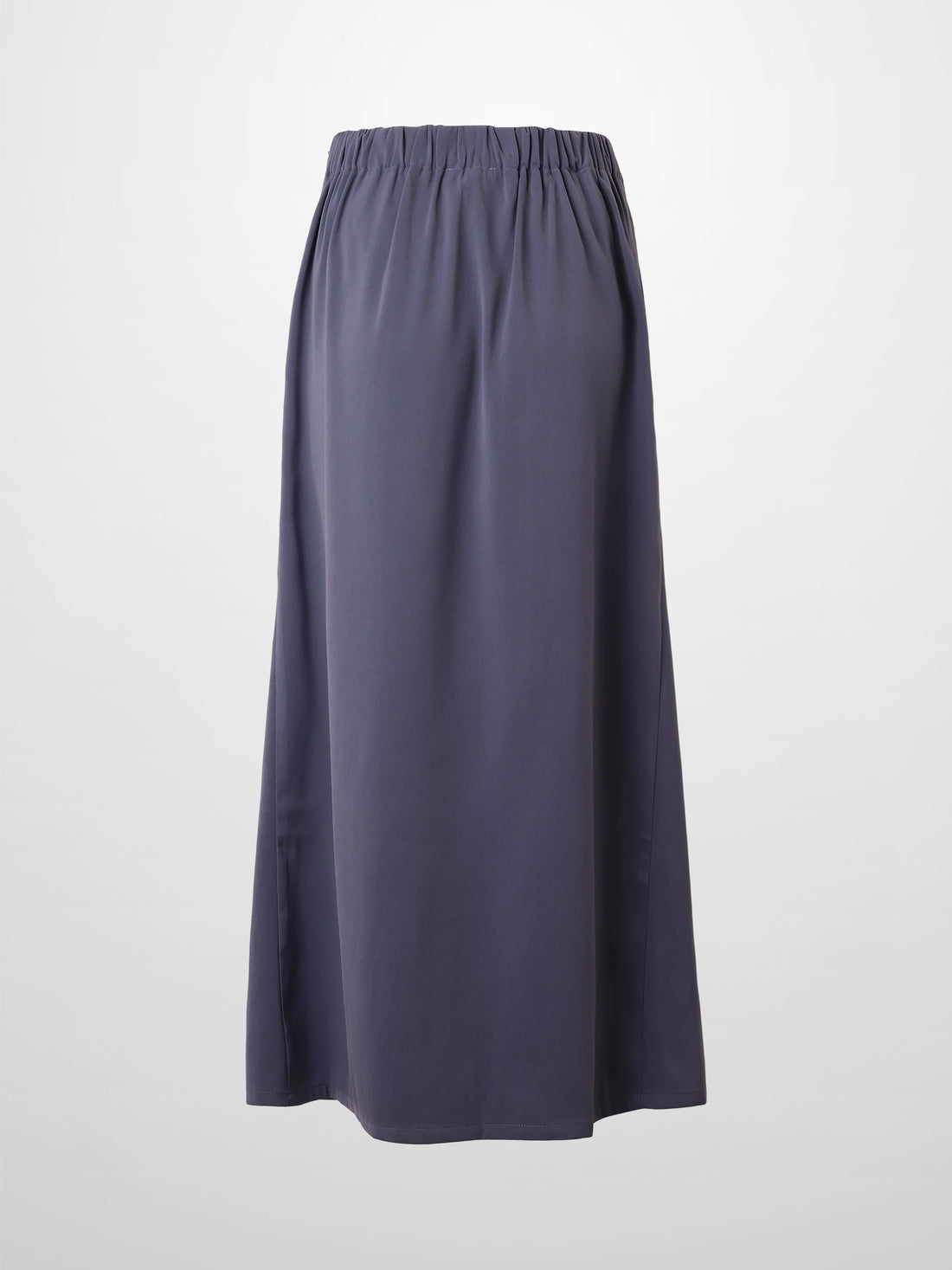 SIDE RUCHED SKIRT-BLUE