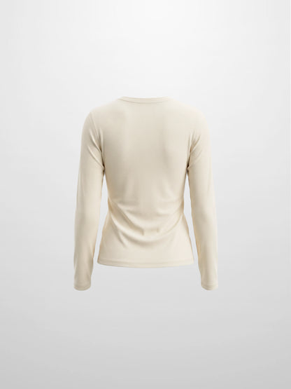 CLASSIC TEE LONG SLEEVE-IVORY