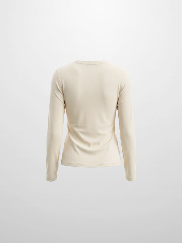 CLASSIC TEE LONG SLEEVE-IVORY