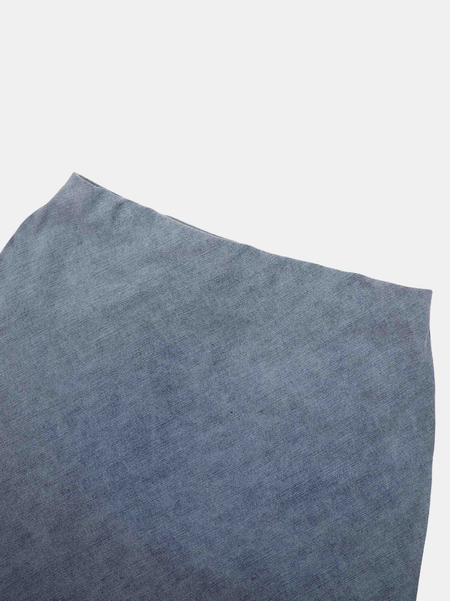 Classic Denim Skirt 37"-Light Blue