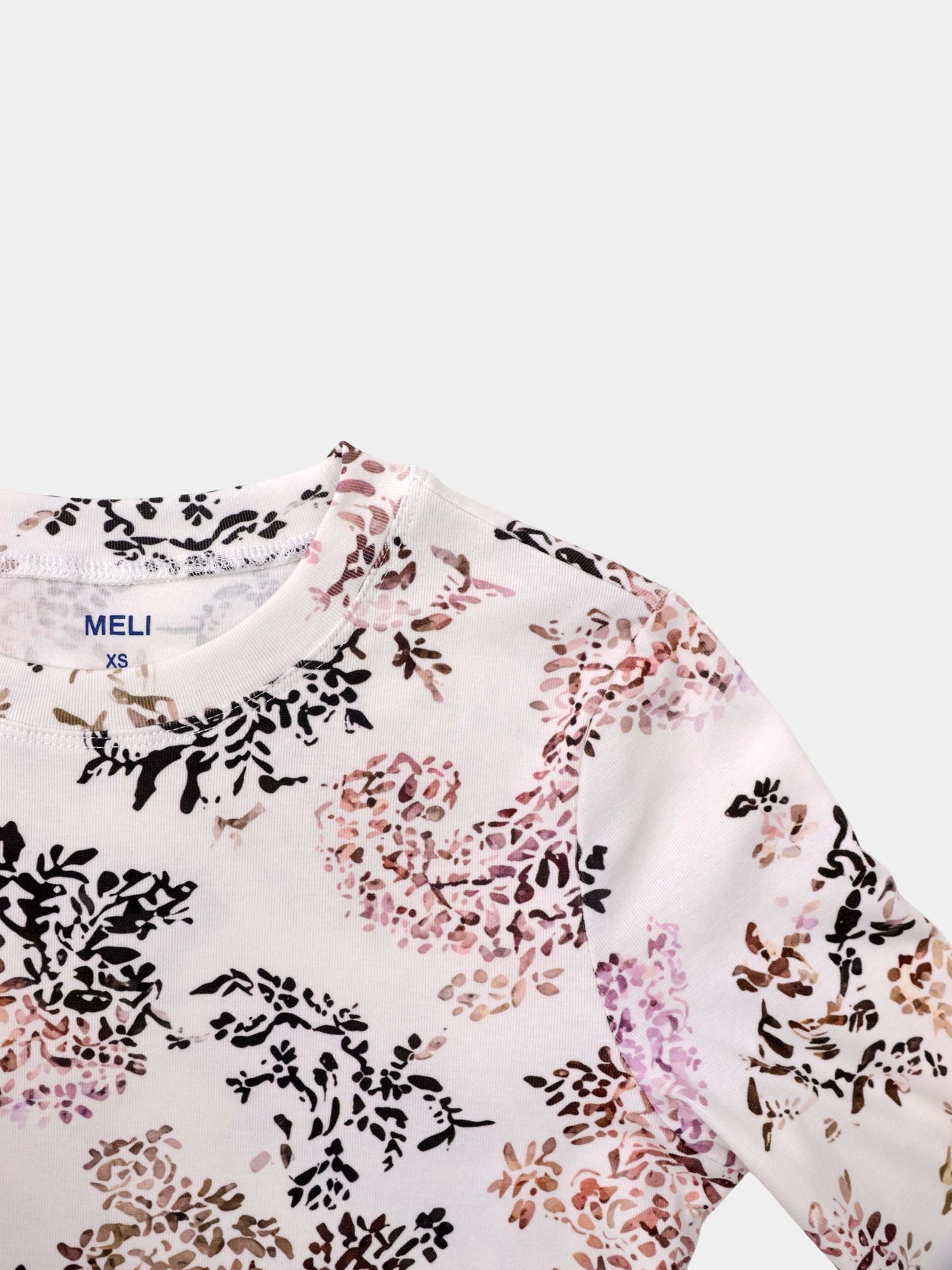 Basic Printed T-shirt-Floral Bunch