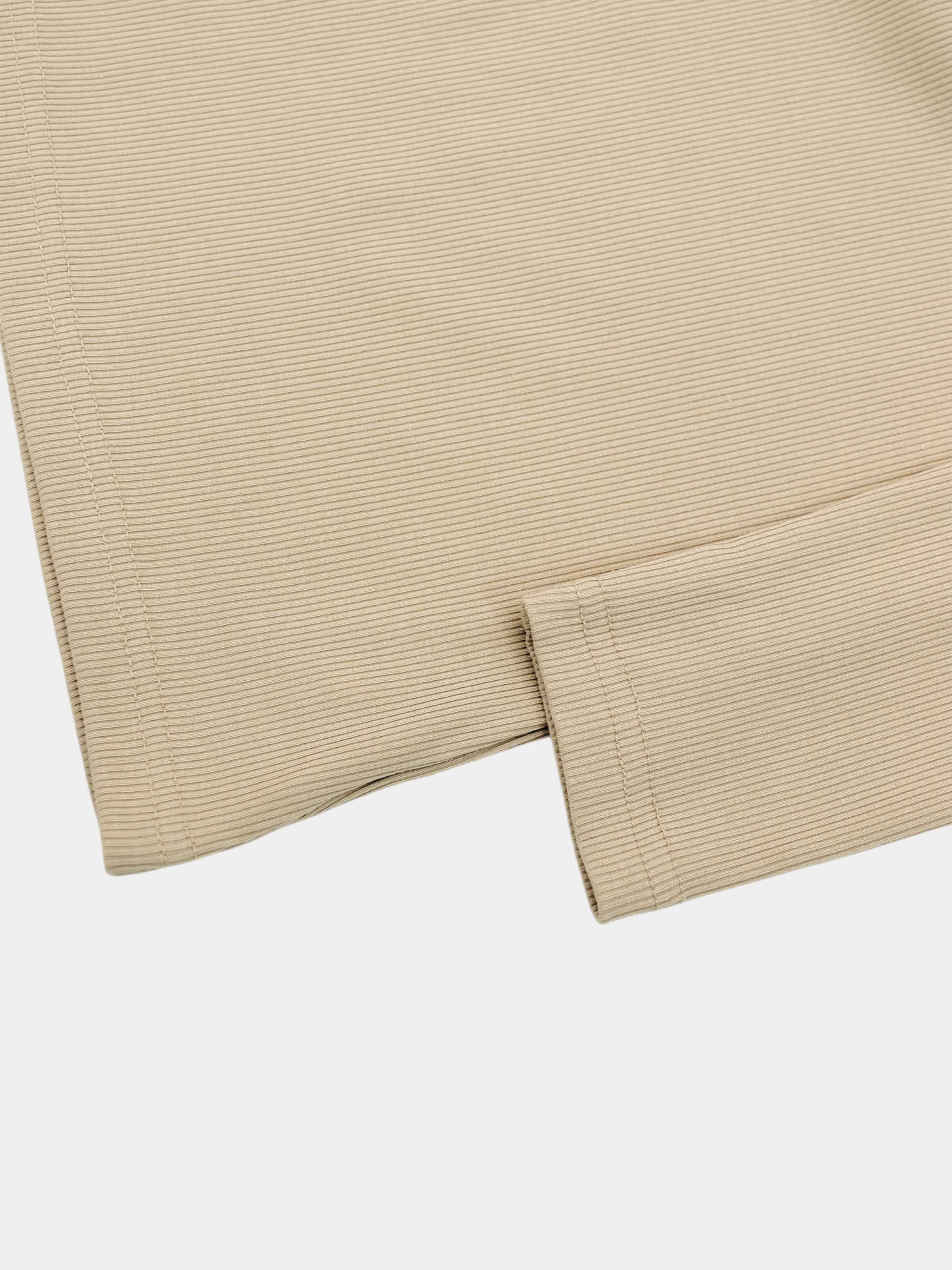 White Collar Polo-Tan