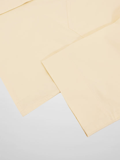 Cotton Crop Blouse-Yellow