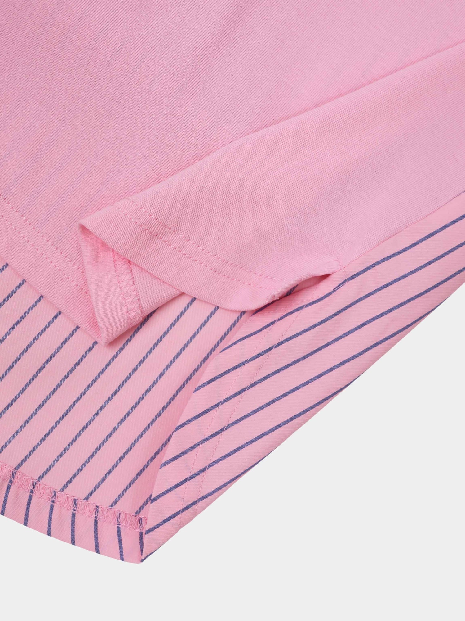 Shirt Back Polo T-Shirt-Pink