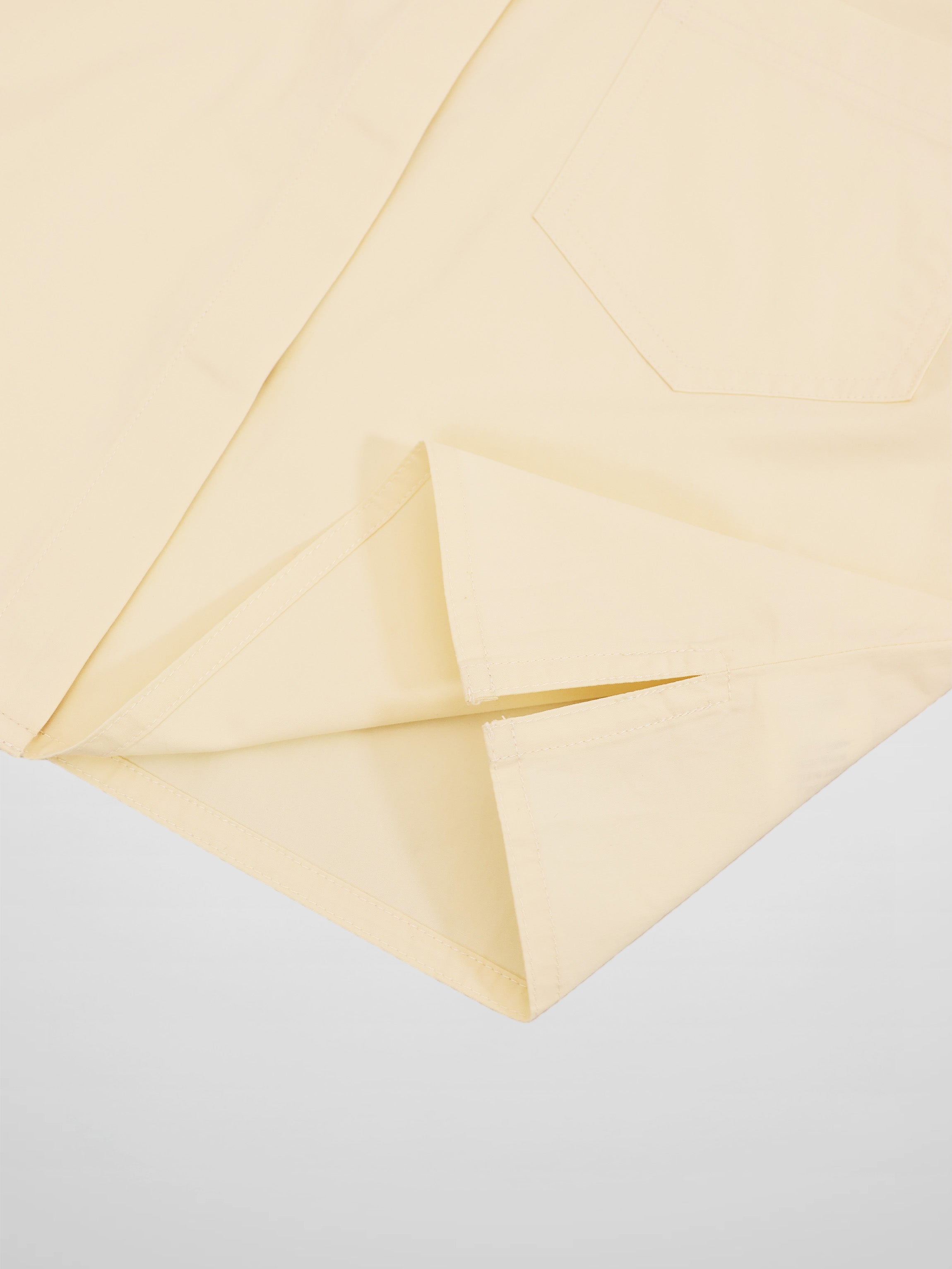 Cotton Crop Blouse-Yellow