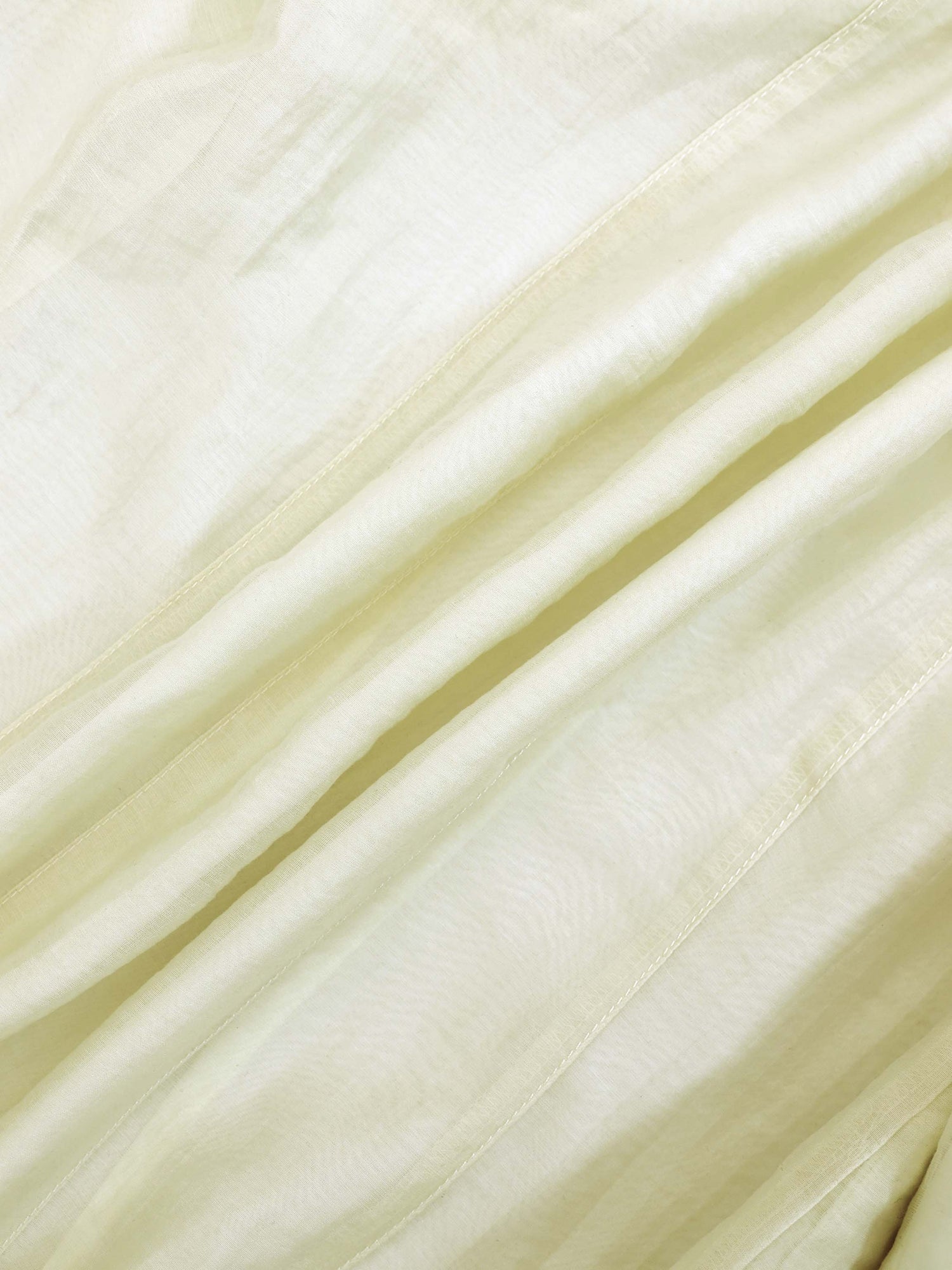 High V Neck Blouse-Mint