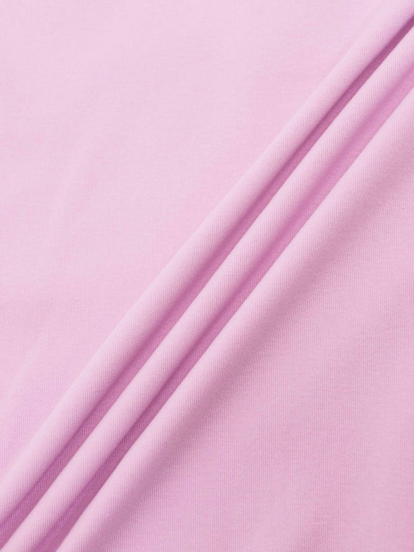 Collared Bomber Tee-Lilac