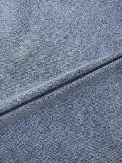 Classic Denim Skirt 37"-Light Blue