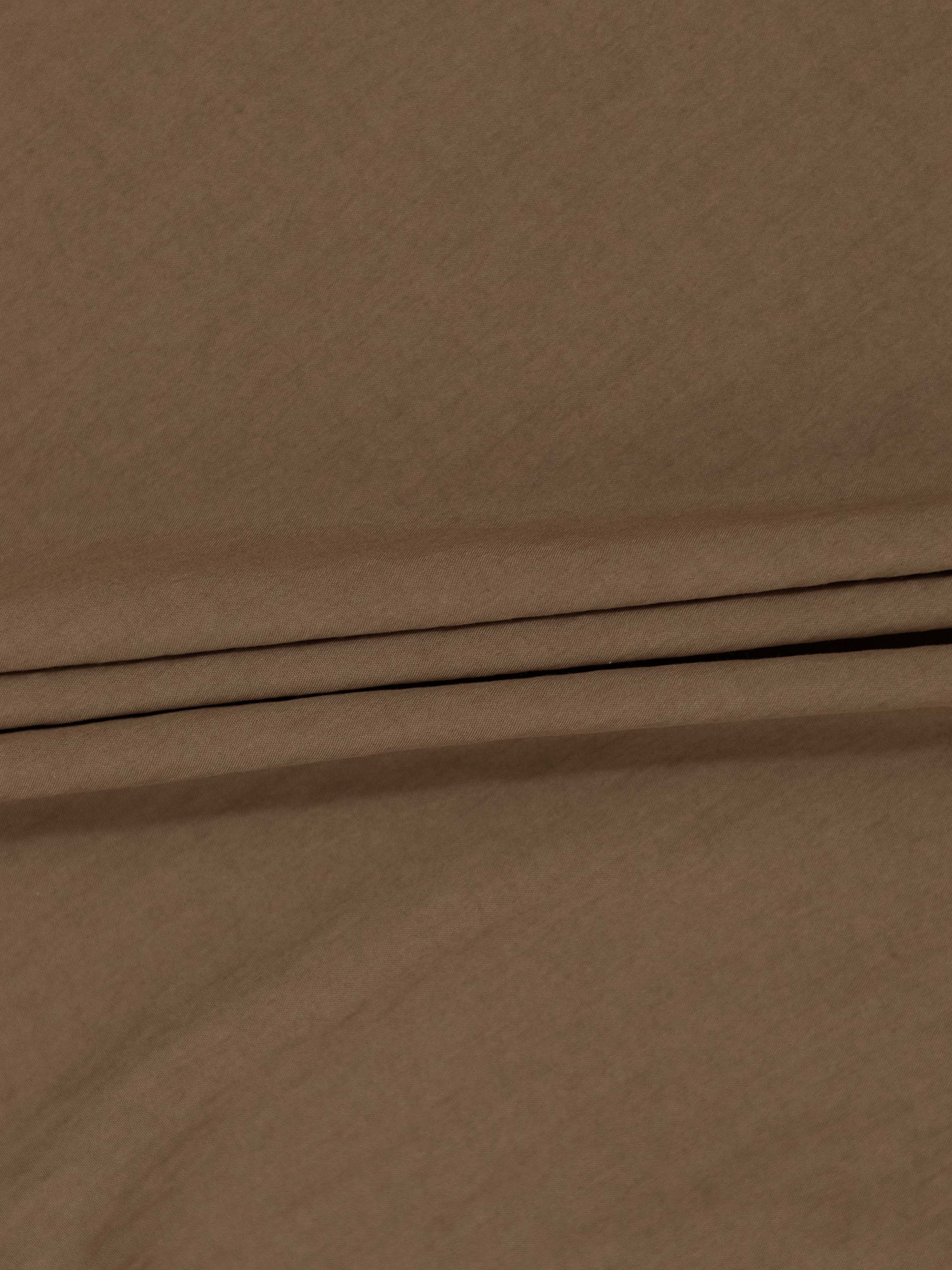 Boxy Dolman Sleeve Crinkle Blouse-Brown