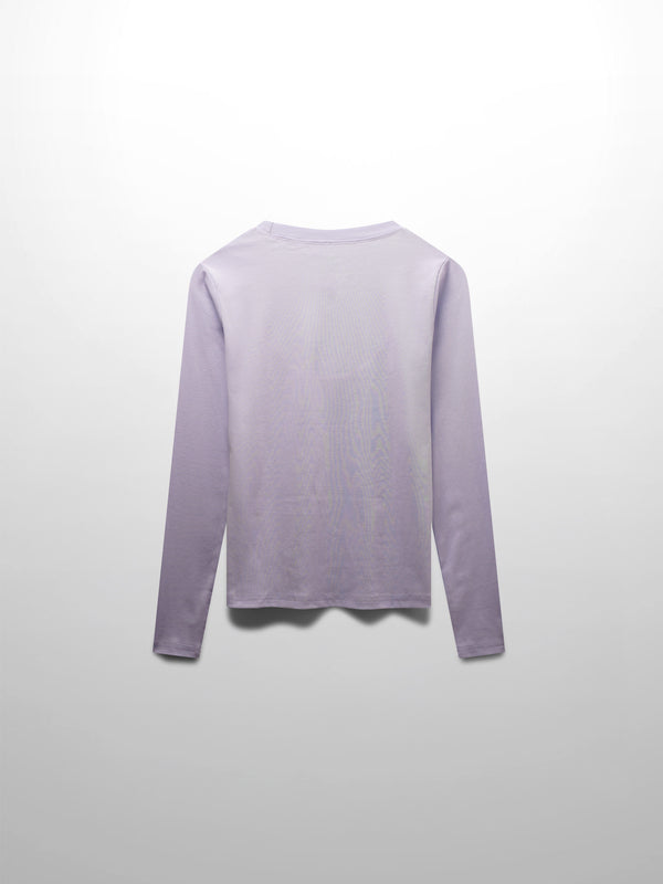 CLASSIC TEE LONG SLEEVE-LIGHT PURPLE