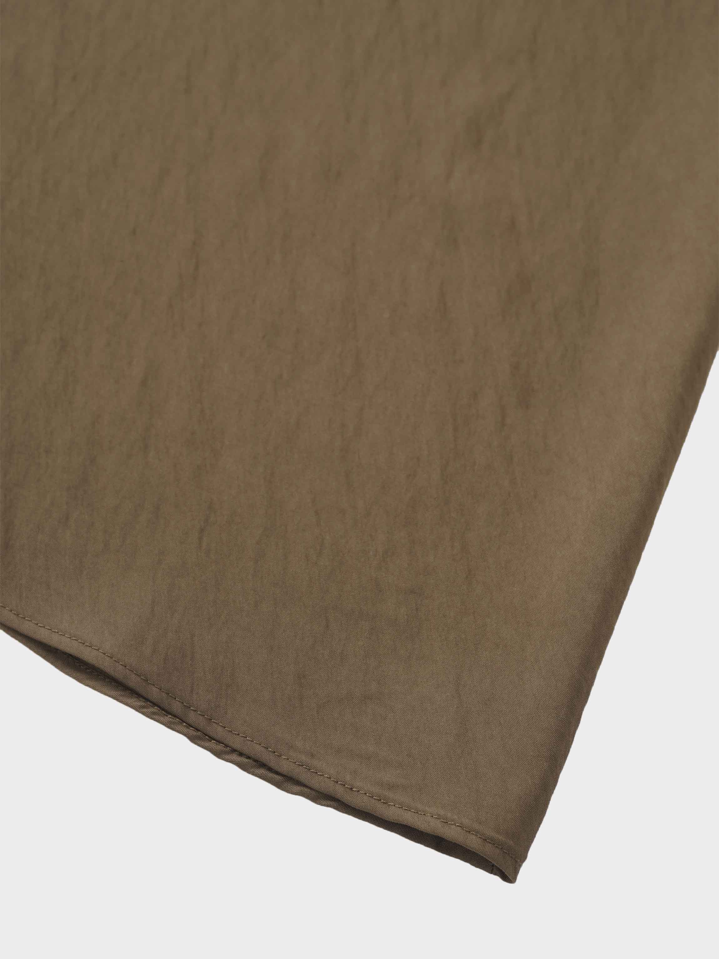 Crinkle  Skirt 37"-Brown