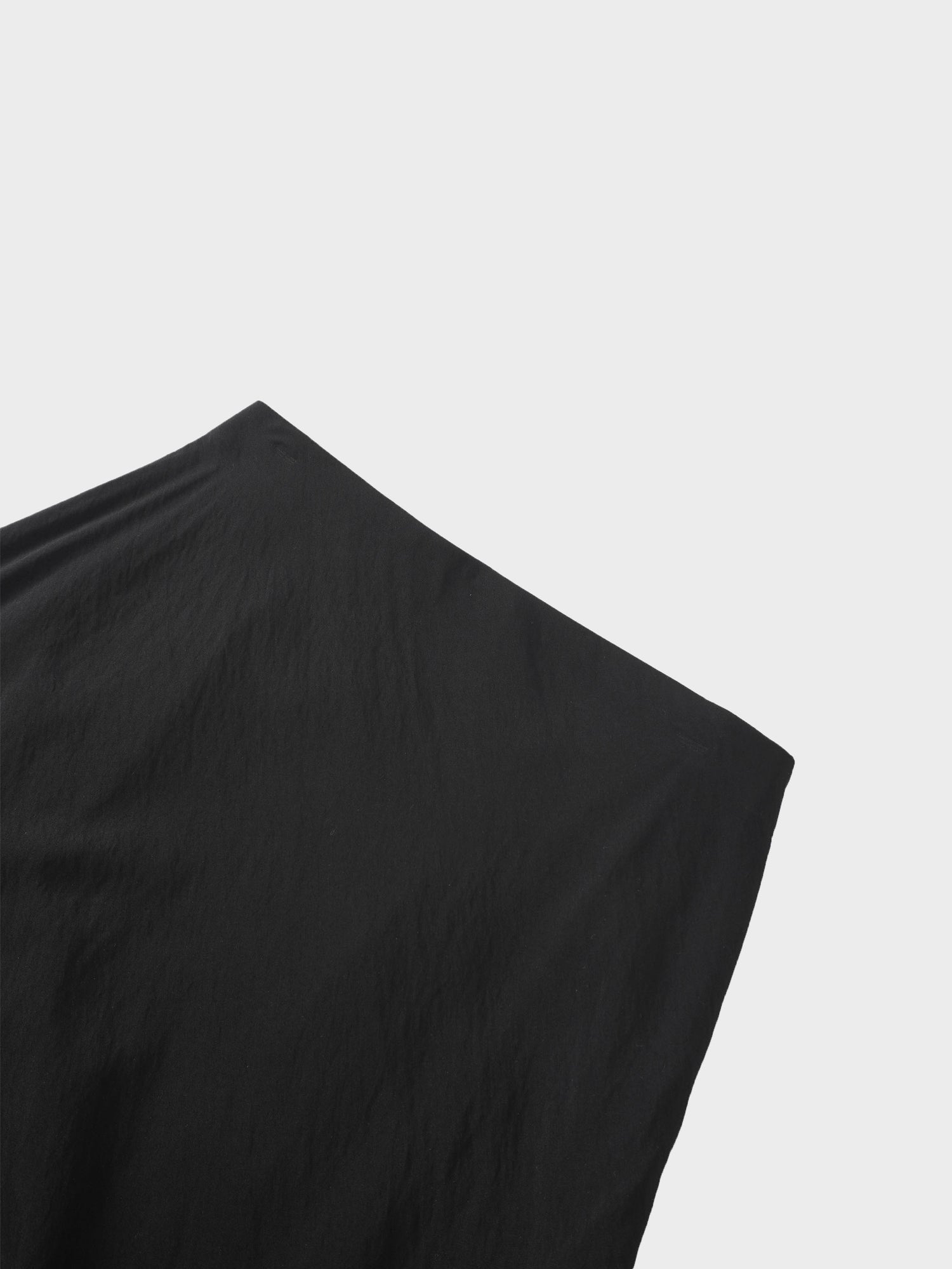 Crinkle Skirt 37"-Black