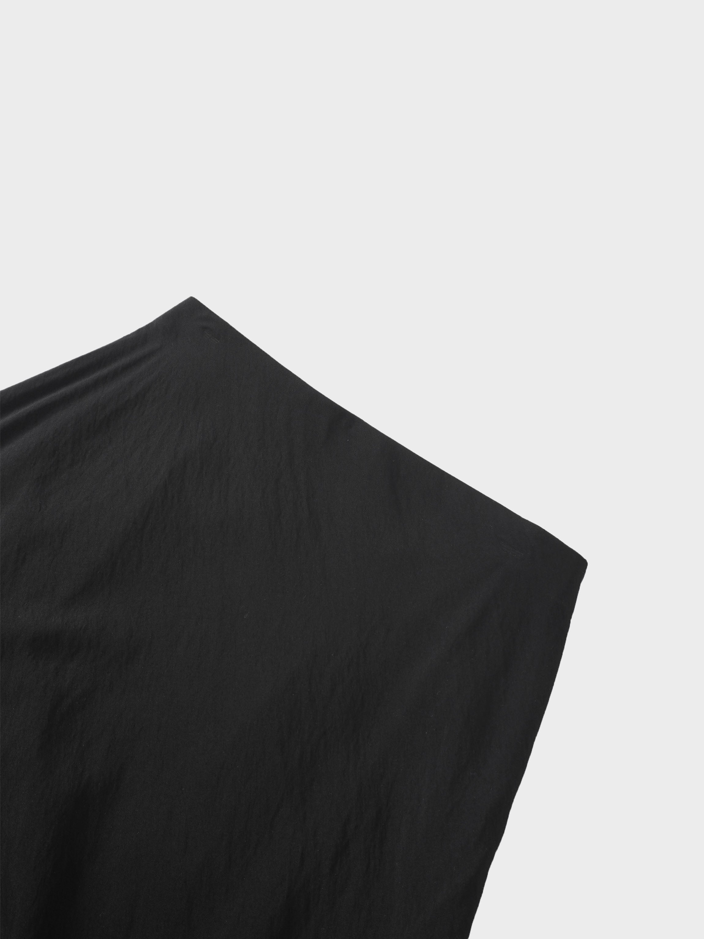 Crinkle Skirt 37"-Black