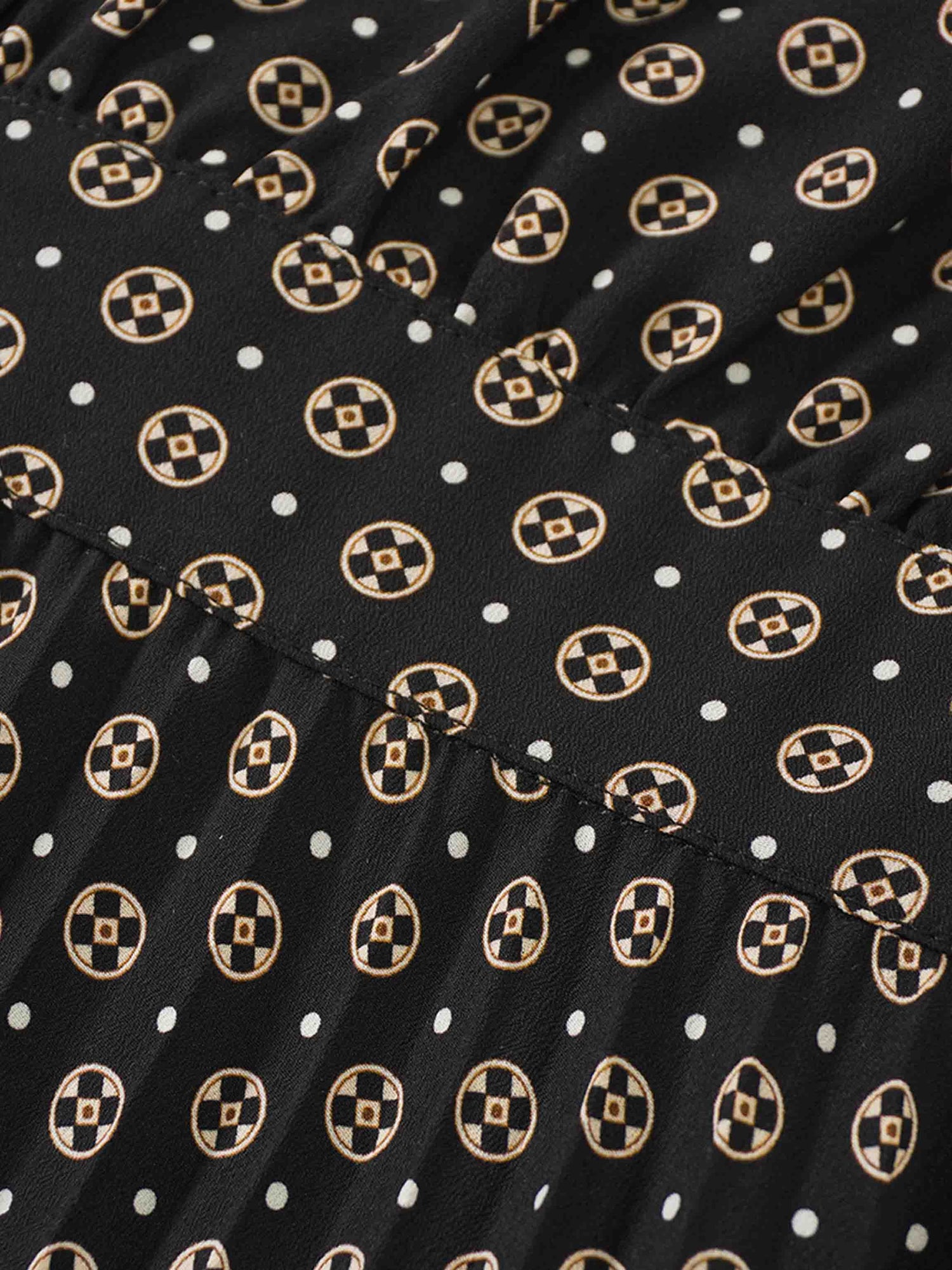 Linda Dress-Geometric