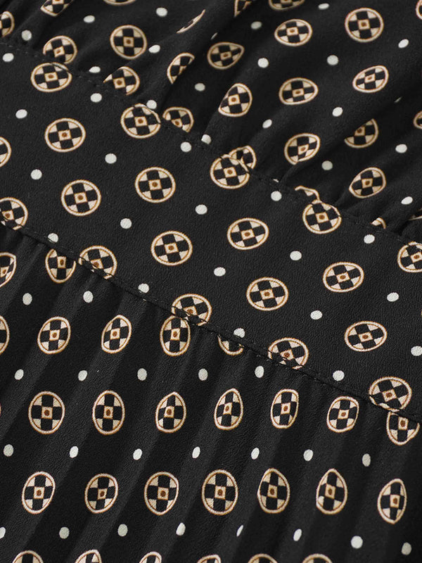 Linda Dress-Geometric