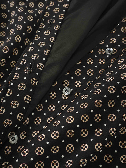 Linda Dress-Geometric