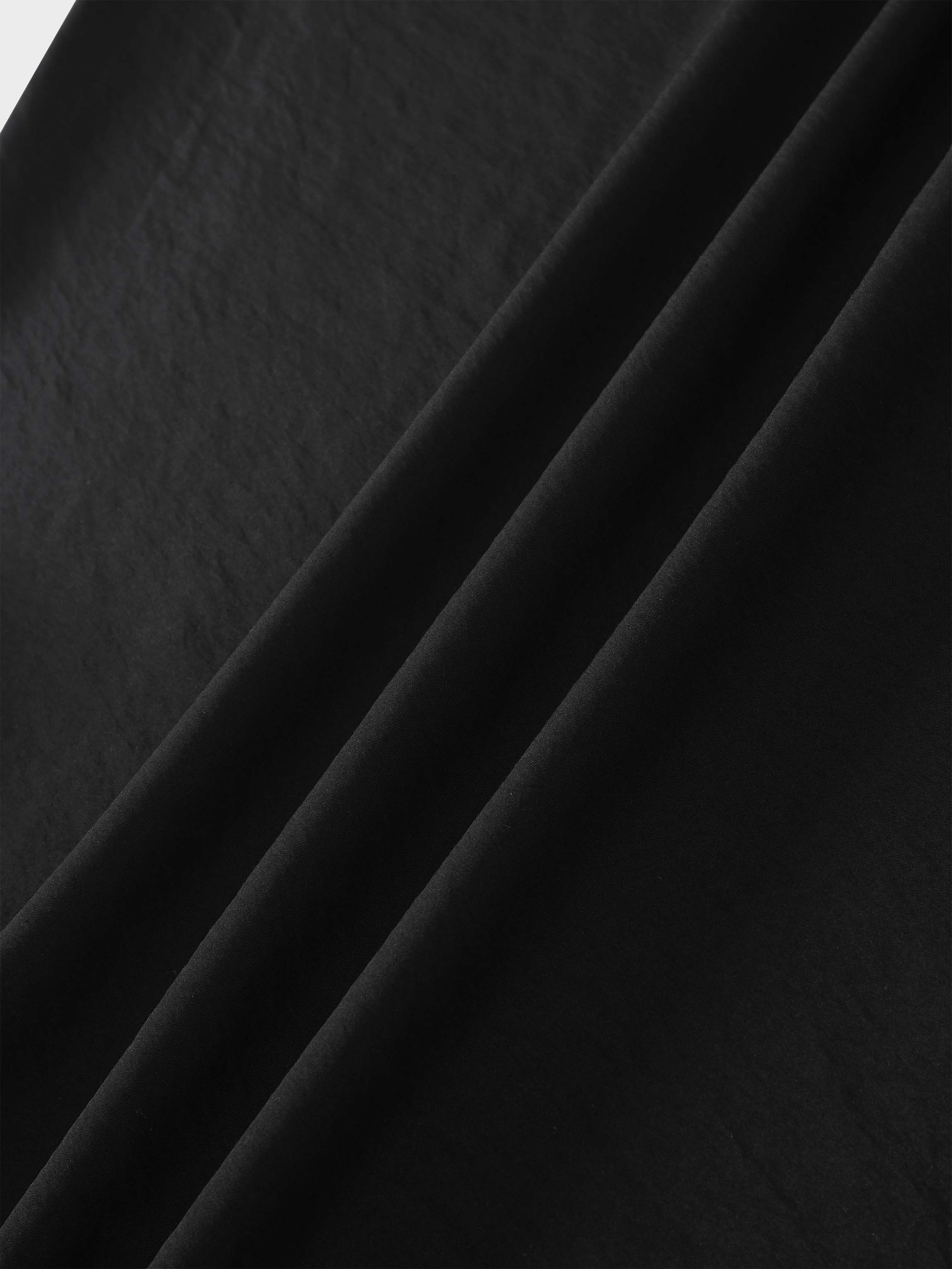 Crinkle Skirt 37"-Black