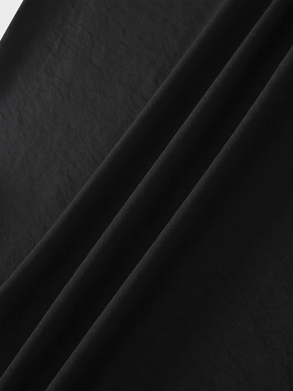 Crinkle Skirt 37"-Black