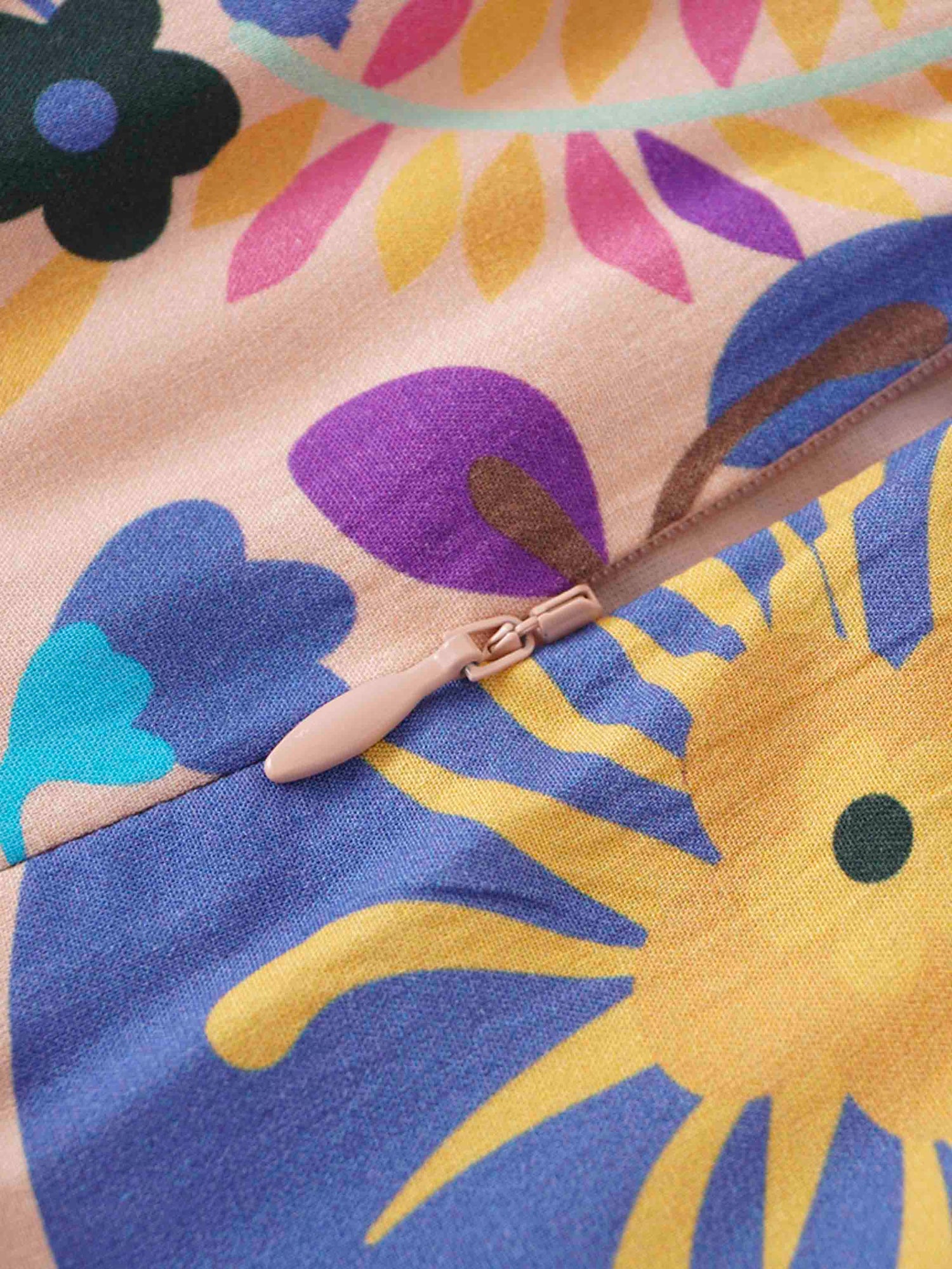 Pintuck Detail Skirt-Peach Craze